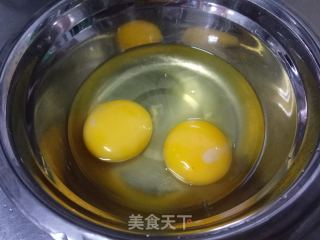 蚬肉煎蛋的做法步骤：4