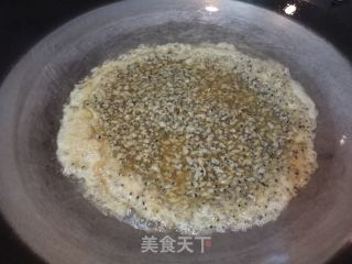 蚬肉煎蛋的做法步骤：8
