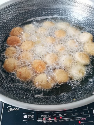 炸冬瓜丸子的做法步骤：7
