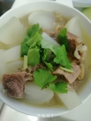 牛腩萝卜汤的做法步骤：7