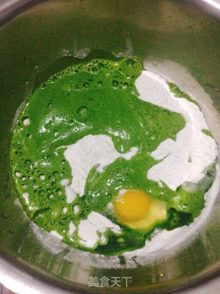 菠菜卷饼的做法步骤：4