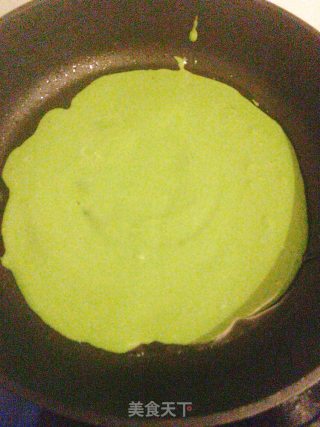 菠菜卷饼的做法步骤：6