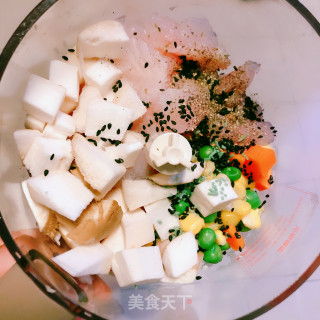 菌菇鲜蔬鱼滑的做法步骤：4