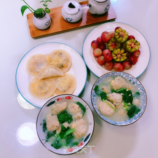 菌菇鲜蔬鱼滑的做法步骤：19
