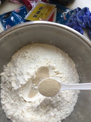 麻花蜂蜜大麻花的做法步骤：2