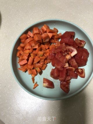 番茄胡萝卜清烧牛肉的做法步骤：1
