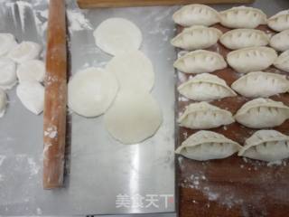 牛肉佛手瓜馅饺子的做法步骤：7