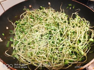 葱香黑豆芽的做法步骤：4