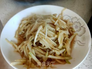 醋溜苤蓝的做法步骤：7