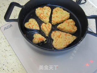 小米鸡蛋饼的做法步骤：9