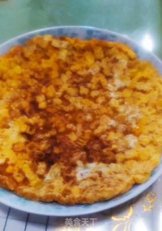 玉米粒煎蛋的做法步骤：8