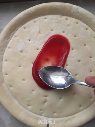 鲜虾披萨饼的做法步骤：3