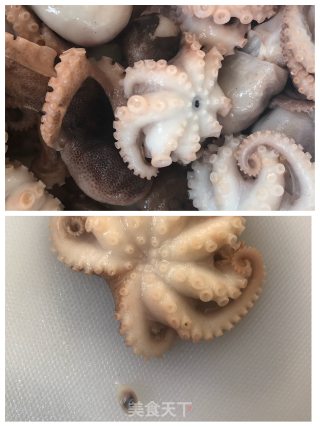 韭菜炒八抓鱼的做法步骤：2