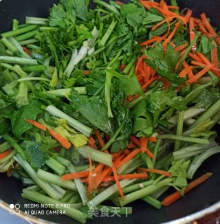 香芹肉丝的做法步骤：7