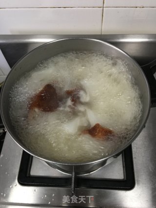 烤鸭萝卜汤的做法步骤：6