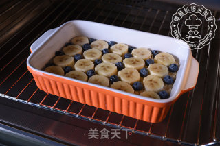 蓝莓香蕉烤燕麦的做法步骤：8