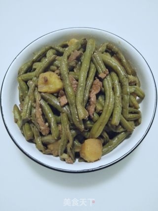 土豆炖架豆王的做法步骤：8