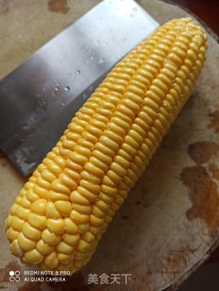 黄油蜂蜜烤玉米的做法步骤：1