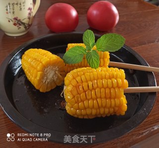 黄油蜂蜜烤玉米的做法步骤：6