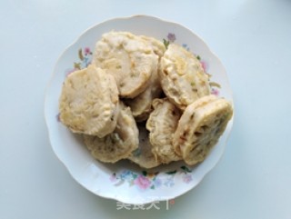 鲜肉藕夹的做法步骤：9