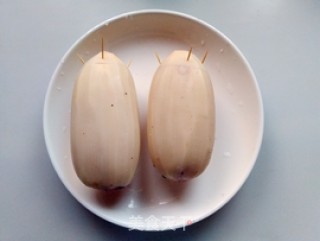 杂粮桂花糖藕的做法步骤：5