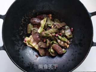 酱烧扁豆芋头的做法步骤：5