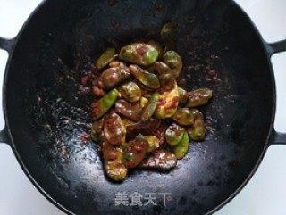 酱烧扁豆芋头的做法步骤：6
