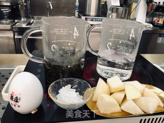 乌龙糖糖美梨茶的做法步骤：2