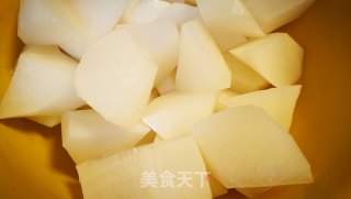肉汁萝卜的做法步骤：1