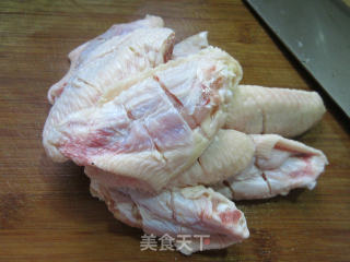 香糟中翅的做法步骤：2