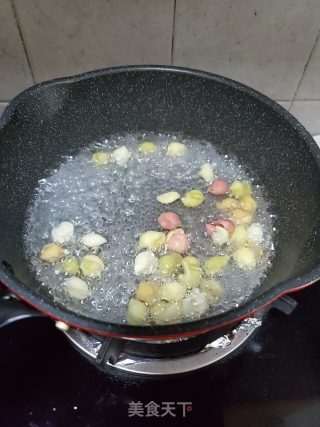 杂蔬鸡肉炒贝壳面的做法步骤：4
