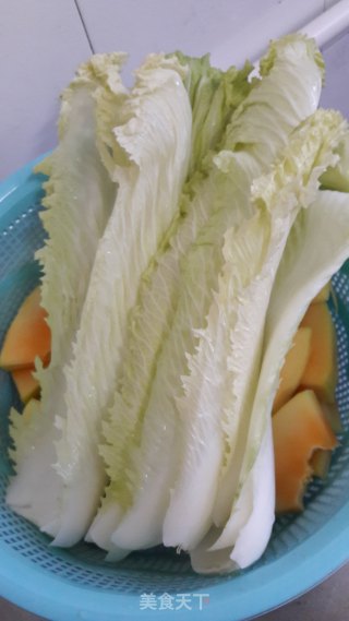 饭菜一锅端的木瓜酿、白菜卷的做法步骤：9