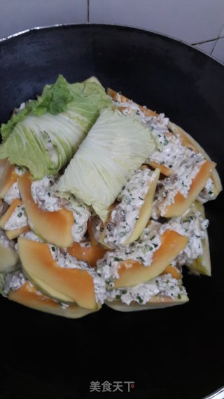 饭菜一锅端的木瓜酿、白菜卷的做法步骤：20