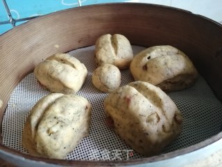 南瓜豪华馒头的做法步骤：8