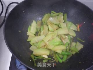 爆炒佛手瓜的做法步骤：5