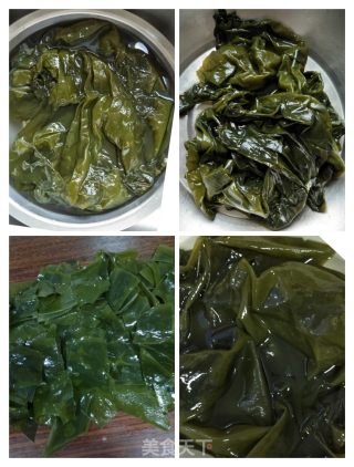 尖椒炒海带的做法步骤：1