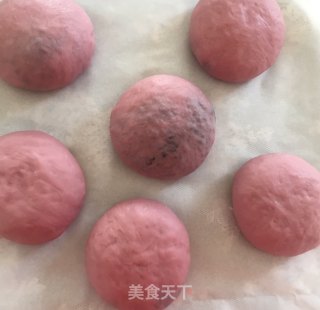日式紫米面包的做法步骤：7