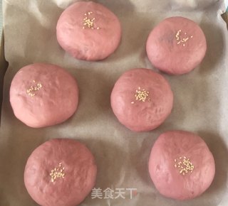 日式紫米面包的做法步骤：8