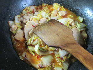 鸡胸肉炒娃娃菜的做法步骤：16