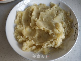 金汁土豆泥的做法步骤：2