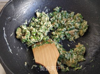 茴香炒蛋的做法步骤：6
