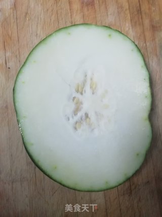 小满日食记之冬瓜牛肉丸子汤的做法步骤：2