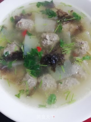 小满日食记之冬瓜牛肉丸子汤的做法步骤：19