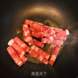 洋葱肥牛的做法步骤：3