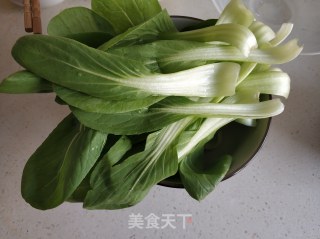 虾滑油菜汤的做法步骤：7