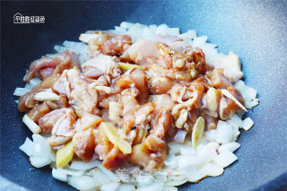 黑椒鸡腿饭的做法步骤：8