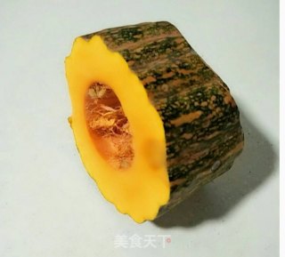 炝炒南瓜片的做法步骤：1