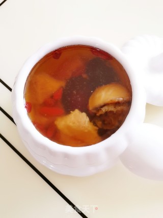 红枣枸杞瘦肉鲍鱼汤的做法步骤：6