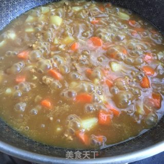 咖喱肉块炖土豆的做法步骤：8