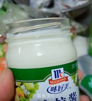 脆薯三文鱼的做法步骤：2